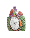 Multicolour Solid Wood Wall Clock